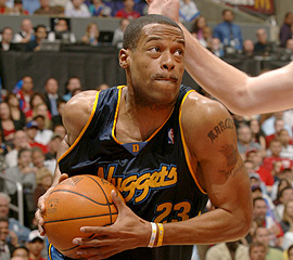 Marcus Camby of the Los Angeles Clippers