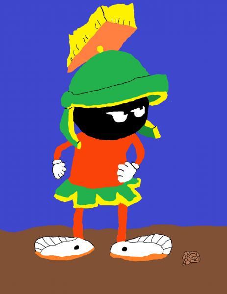 Martin from The Loony Toons