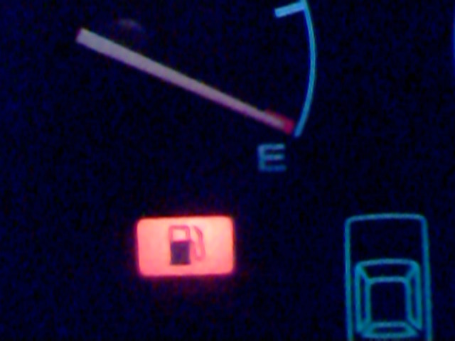 Maybe I should get some gas.