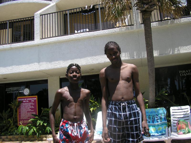 me and my best friend. i'm the short one