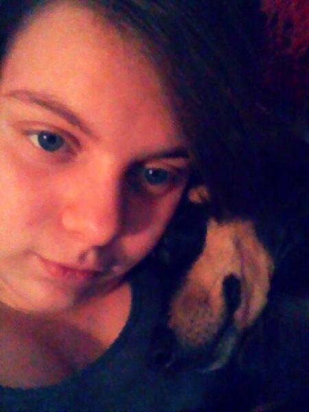 Me and my puppy Bitty