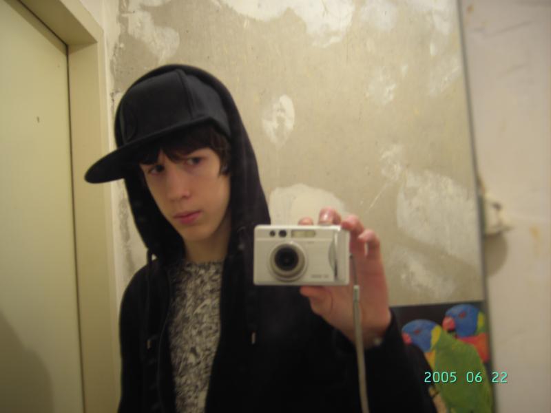 Me...
In the mirror.