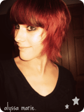 Me - my hairs a bit more pinkish red now though.