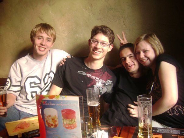 Me & My scottish and SouthAfrican Friends