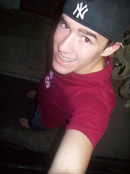 Me standing outside my house