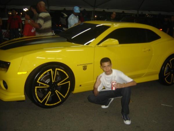 Me with Bumblebee.(Camaro 2010)