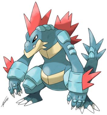 Mega Feraligatr= Johto