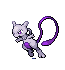 Mew dressed up like mewtwo.