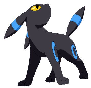 Mi fave dark and m ystarter for pokemon always ^^