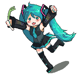 Miku Hatsune, its sorta a bordom doodle sents i love miku so much.