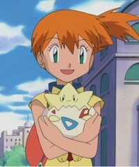 Misty 
Anime: Pokemon
Appears: Episode 1 
You guys know why she on here..