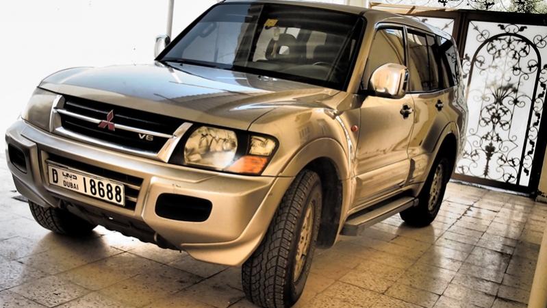 Mom's good old Mitsubishi Pajero, been with us for 10 years