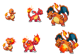 More flame-ish versions of the Char family