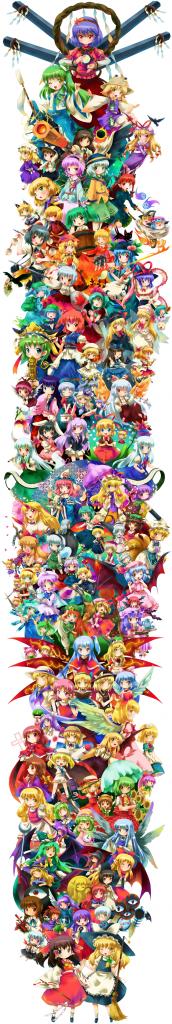 More recent group touhou picture