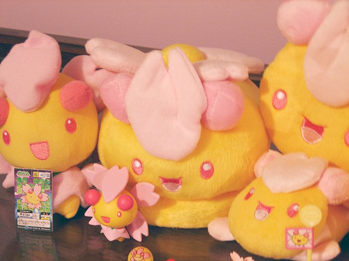 Most of the plush thingies. SAVE THE CUTE ONE. D8

One of those things is a slipper, another is a pencil case, and another is a money purse. :D