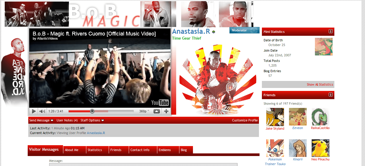 Much cooler B.o.B profile~ <3