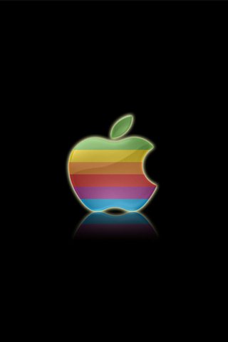 Multi Coloured Apple