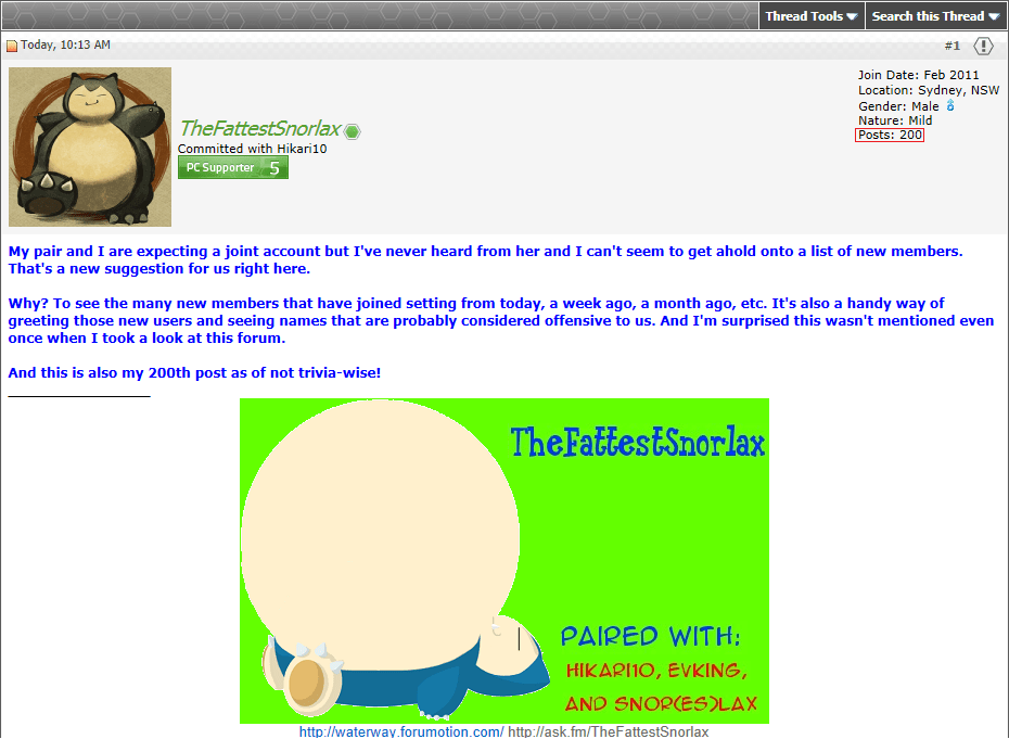 My 200th post! This is something that I would never had accomplished, because most of the posts I make are trivial.