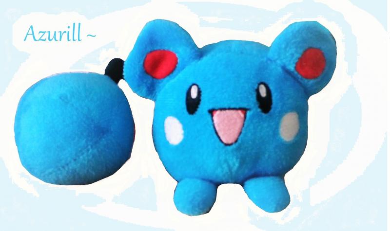 My Azurill plushie~~