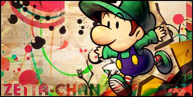 My Baby Luigi banner made by Allejulah and Soma. I asked for this when I was on a MKW craze. (: