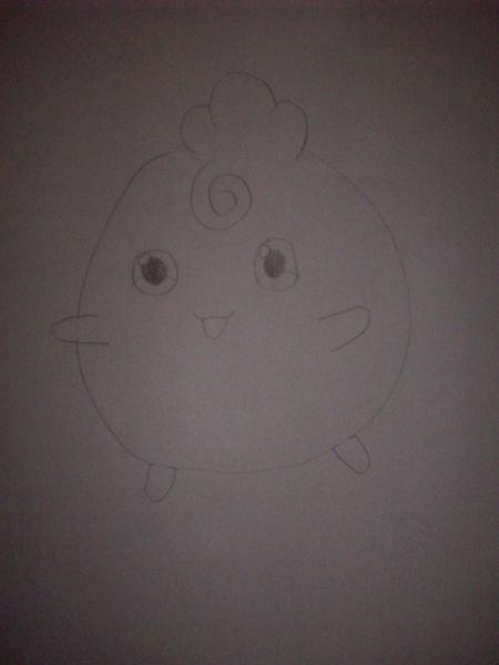 My drawing of Igglybuff.