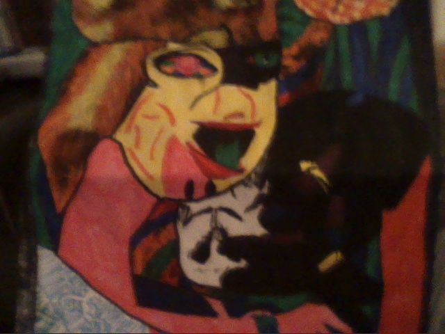 My dreamworld (Drawing by me..yes, its strange)