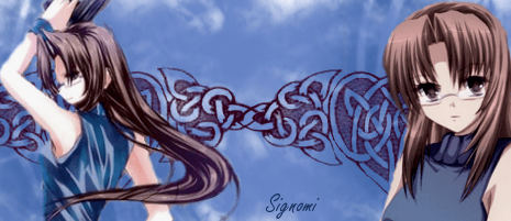 My first Signomi banner. Credit goes to Signomi for giving me the pictures. (;