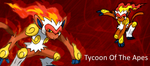 My Infernape banner which was requested by Chaostorm.