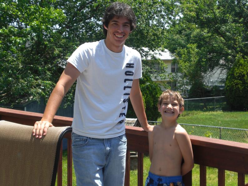 My nephew and I