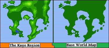 My New World Map For Poke'mon Jade & Carnelian