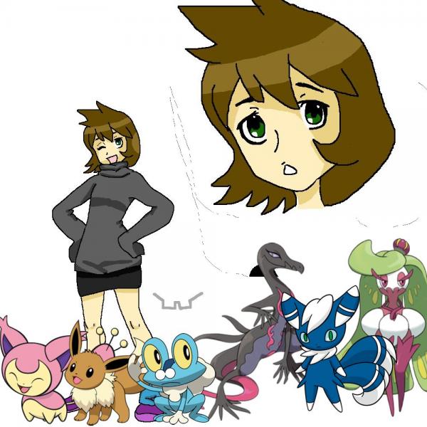 My OC, based on myself.