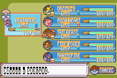My pack in the project version