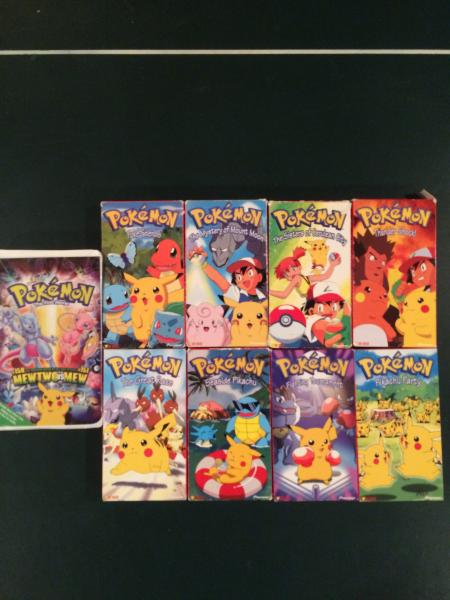 My Pokemon VHS tapes