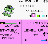 My Shiny Totodile On Crystal