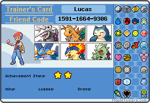 my trainer card