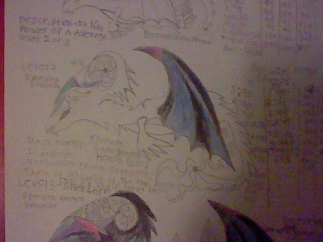 Nagaeus Level 2. He can now use more powerful Dark attacks. His aura is more overwhelming than before.