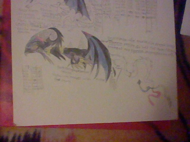 Nagaeus Level 3 Silver transformation. Upon exposure to the Silver egg it gained assess to a greater power. Can now control Ice, Fire, and Lightning a