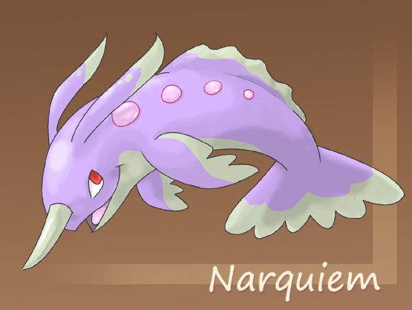 Narquiem, fake pokemon, water/ghost

:D