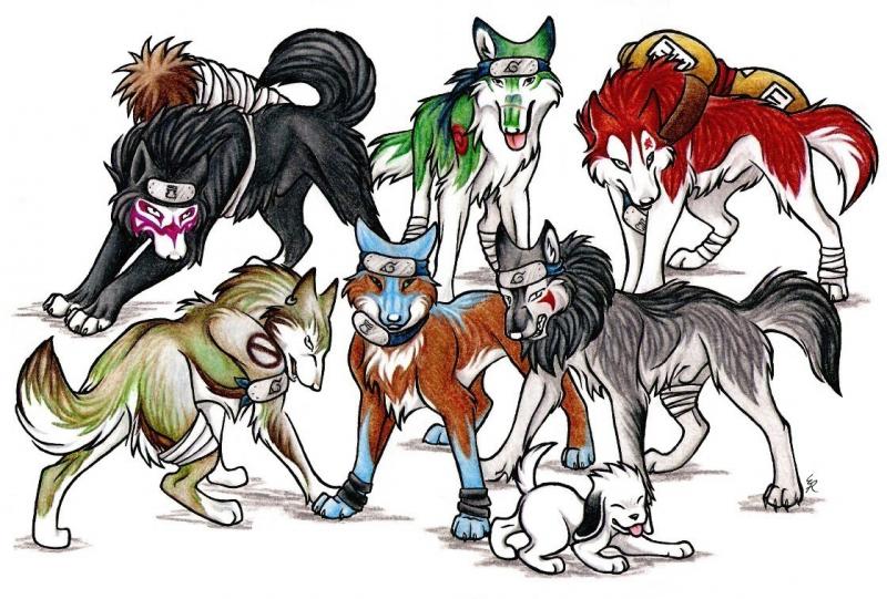 Naruto Group Commish by WildSpiritWolf