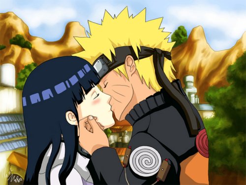 naruto hinata kiss 04152009