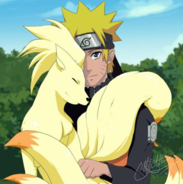 Naruto with Ninetails!