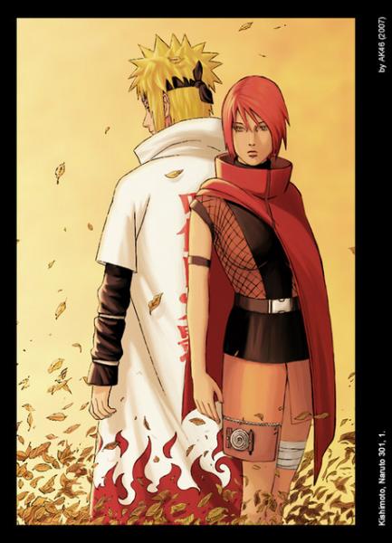 Naruto's Parents.