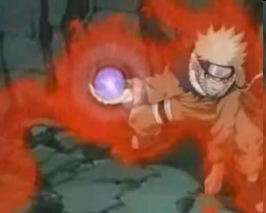 Naruto's Rasengan Nine tailed