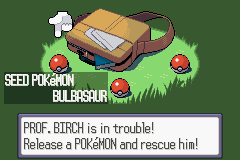 New Starters!^^ Bulbasaur cuz it's the first Pokemon in the Pokedex, Pikachu because it's the first Pokemon that's known all over the world!^^ Why did