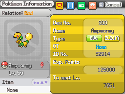 New summary screen. I stayed with the annnoying yellow, though.