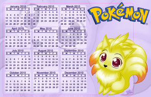 Ninetails Calendar 2010