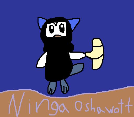 Ninja Oshawott!!!! DUN DUN DUN!!!!!! XDDDDD