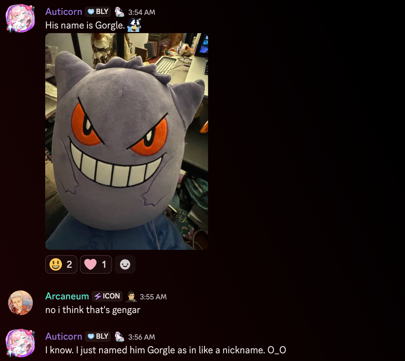 No... REALLY, AARON? XD
