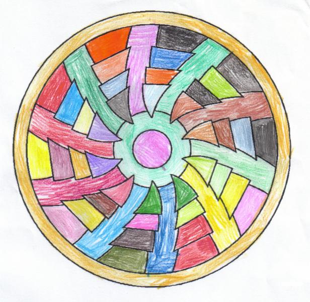 No, this is not me.... it 's made from one of the kids in the day care where I work. And it's made for me. XD