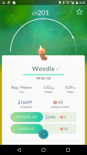 Normal Weedle